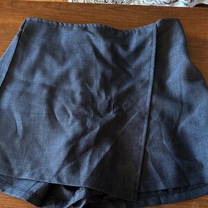 SHEIN Dark Blue Mini Skirt